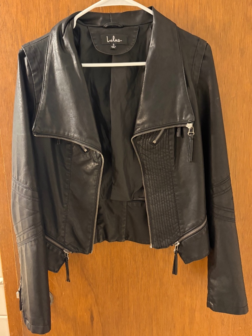Vegan Leather Jacket
